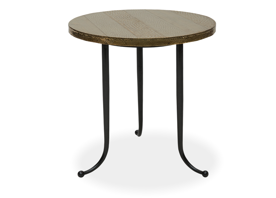 Calico Side Table - Brass